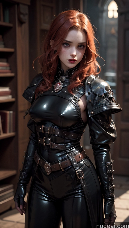 related ai porn images free for Detailed Dark Lighting Khorne Victorian Stylish Latex Fairer Skin Vampire Tunic Close-up View Beautiful Ginger Irish Medieval Mesh Dark Fantasy