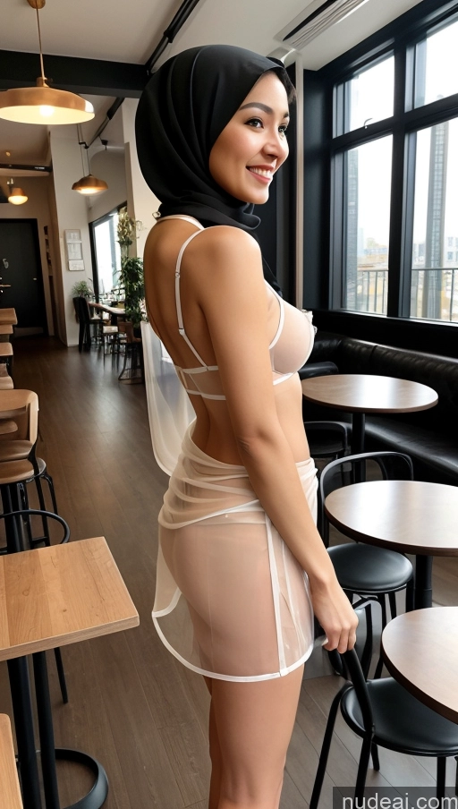 related ai porn images free for Lingerie Model One Busty Long Legs Fairer Skin 20s Happy Black Hair Curly Hair Indonesian Mirror Selfie Cafe Front View Bending Over Nude Transparent Mini Skirt Niqab