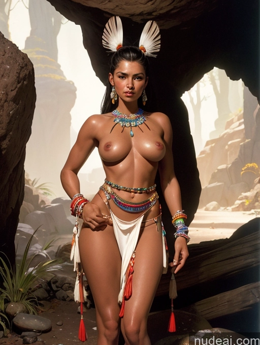 related ai porn images free for Model Tanned Skin Slicked Native American Massage Traditional Topless Woman Breasts Art By Boris Vallejo Boris Vallejo Art Style Jewelry Cave