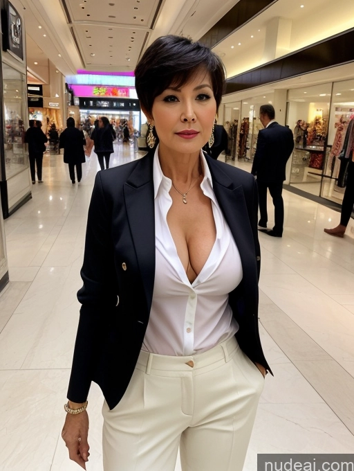 related ai porn images free for Milf Perfect Boobs Beautiful Perfect Body 60s Seductive Pixie Chinese Mall Blouse Casual Jacket Professor Secretary Shirt Stylish Suit Cleavage Detailed Sexy Face