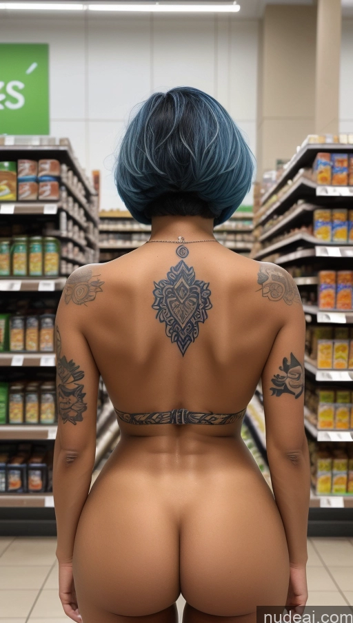 related ai porn images free for Bimbo Several Beautiful Perfect Boobs Tattoos Big Ass Perfect Body Dark Skin 18 Orgasm Bobcut Black 3d Grocery Nude Bright Lighting Detailed Blue Hair Back View