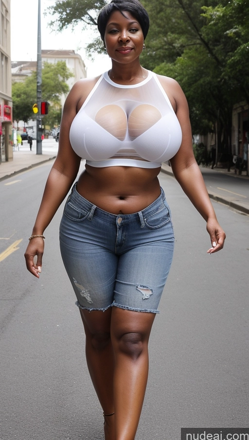 related ai porn images free for Thick Huge Boobs Perfect Boobs African Short Hair Crop Top Daisy Dukes Milf 70s Big Hips Big Ass Transparent White Hair Street