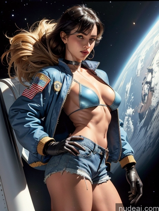 related ai porn images free for Model Abs Perfect Body Tanned Skin Bangs Bomber Choker Gloves Jacket Pilot Sci-fi Armor Traditional GZCfinal Topless Woman Breasts Daisy Dukes Space Suit Art By Boris Vallejo Boris Vallejo Art Style Fantasy Armor Filipina