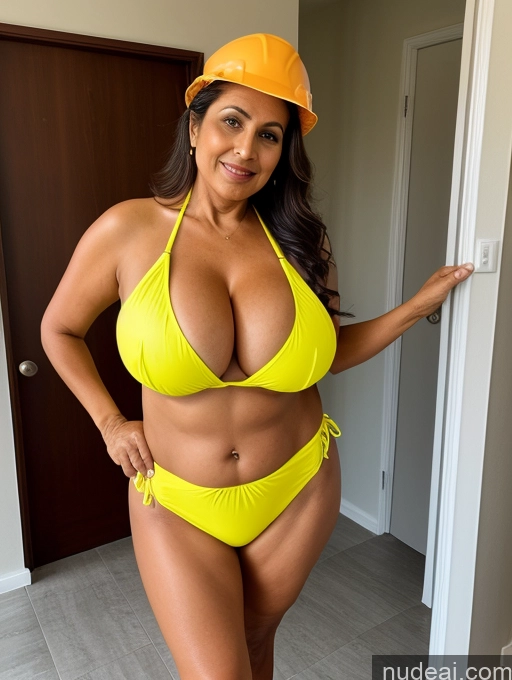 related ai porn images free for Milf One Busty Huge Boobs Tanned Skin Thick 60s Indian Front View Maid Microkini Thong Construction Worker Witch