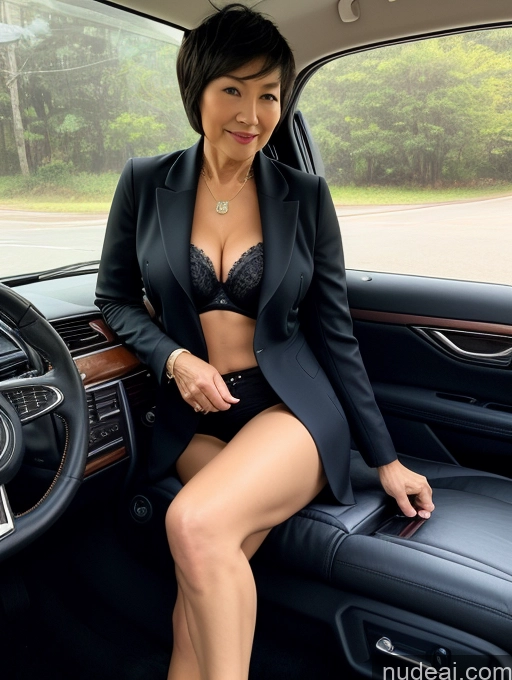 related ai porn images free for Milf Perfect Boobs Beautiful Perfect Body Short Hair 70s Chinese Car Bra Jacket Professor Stylish Suit Cleavage Detailed Sexy Face