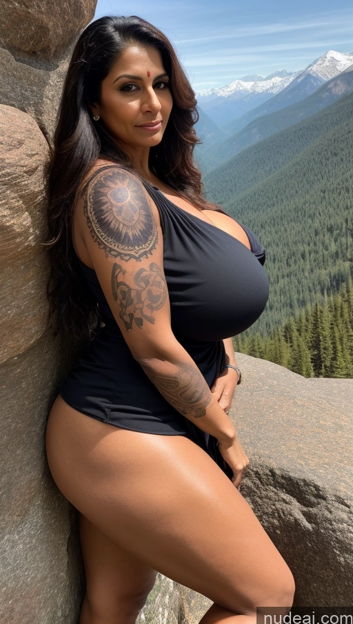 related ai porn images free for Milf Busty Huge Boobs Beautiful Tattoos Muscular Big Ass Thick Tall Long Hair Dark Skin 60s Seductive Indian T-pose Detailed Sexy Face Abs Blouse Sari Mountains Brunette Dark Fantasy Front View