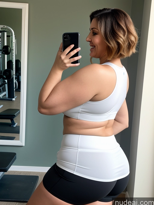 related ai porn images free for Milf Busty Big Ass Big Hips Pubic Hair Fairer Skin 30s Ginger Bobcut Brazilian Bright Lighting Chubby Huge Boobs Shirt Working Out Blouse Mesh Sports Sports Bra Laughing Several Gym Mirror Selfie Side View Fat