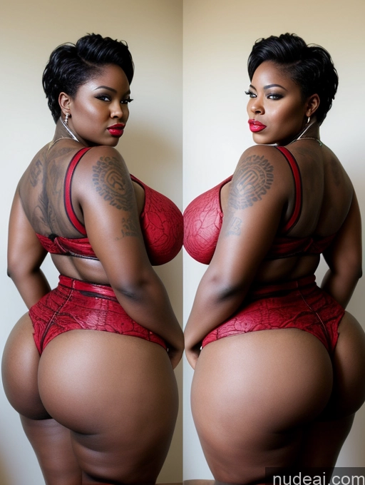 related ai porn images free for Woman Busty Huge Boobs Beautiful Tattoos Lipstick Big Ass Thick Chubby Fat Big Hips Seductive Pixie Back View Bending Over 20s African Devil