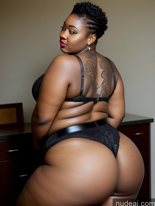 related ai porn images free for Woman Busty Huge Boobs Beautiful Tattoos Lipstick Big Ass Thick Chubby Fat Big Hips Seductive Pixie Back View Bending Over 20s African Tie