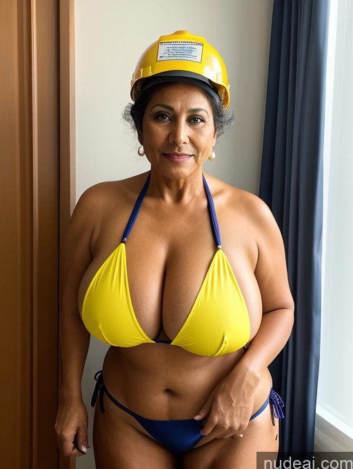 related ai porn images free for Milf One Busty Huge Boobs Thick Tanned Skin 70s Front View Microkini Thong Indian Construction Worker Maid Witch