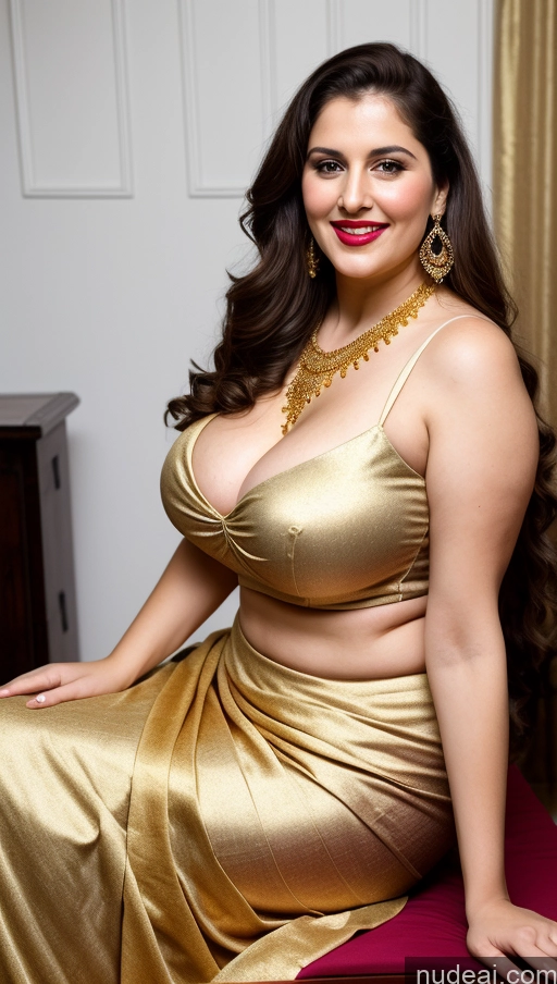 related ai porn images free for Milf Busty Beautiful Lipstick Thick Chubby Fat Big Hips Fairer Skin 20s Happy Seductive Brunette Long Hair Russian Party Front View Straddling Sari Blouse Dirndl Victorian Gold Jewelry Cleavage