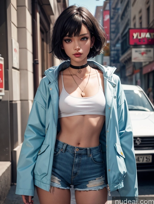 related ai porn images free for Sorority Beautiful Short Short Hair Tanned Skin 3d Street Choker Parka Short Shorts Topless Woman Breasts Sports 90s Native American