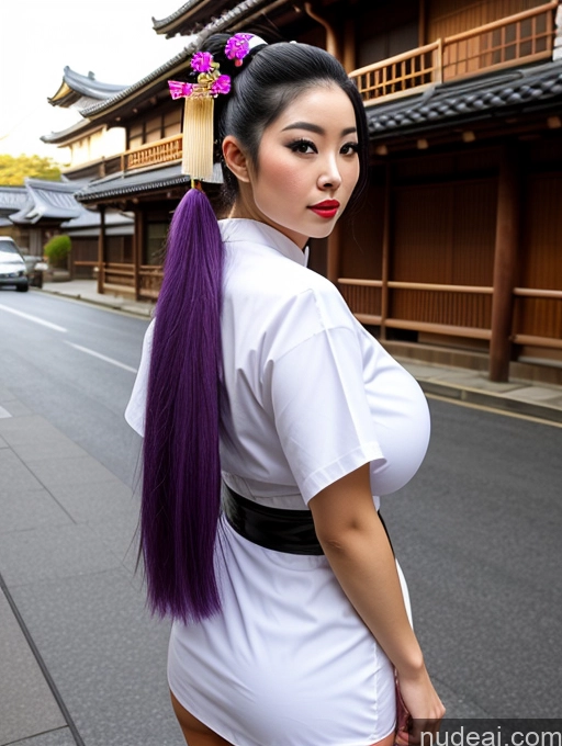 related ai porn images free for Sorority One Busty Huge Boobs Thick Big Ass Big Hips 20s Sexy Face Purple Hair Pigtails Asian Street Front View Bright Lighting Geisha