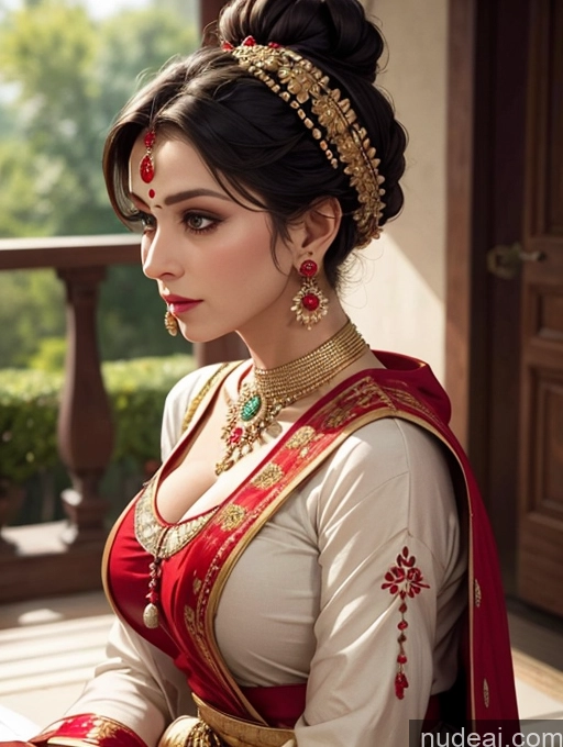 related ai porn images free for Milf One Traditional Indian Hair Bun