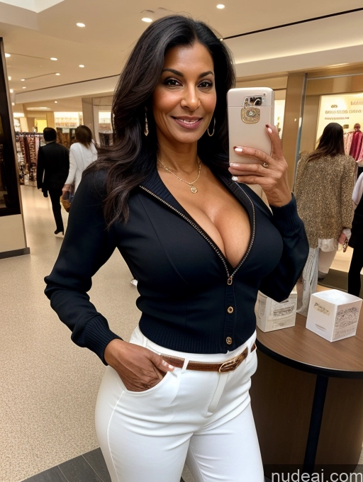 related ai porn images free for Milf Perfect Body Perfect Boobs Dark Skin Mall Jacket Sweater Stylish Secretary Professor Blouse Bra Cleavage Detailed Beautiful Persian Skinny 60s