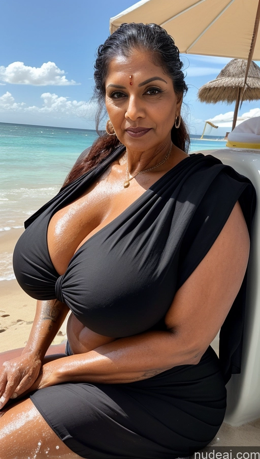 related ai porn images free for Milf Muscular Thick Busty Beautiful Dark Skin Huge Boobs Big Ass Tall Big Hips Ginger Goth Sari Indian 60s Beach Front View Detailed Sexy Face Seductive Tattoos Blouse Chubby Bathing Ponytail