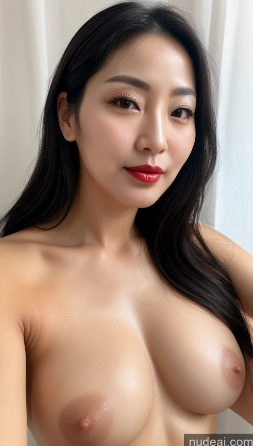 related ai porn images free for Woman One Beautiful Lipstick Black Hair Korean Close-up View Detailed Small Tits Slicked 40s