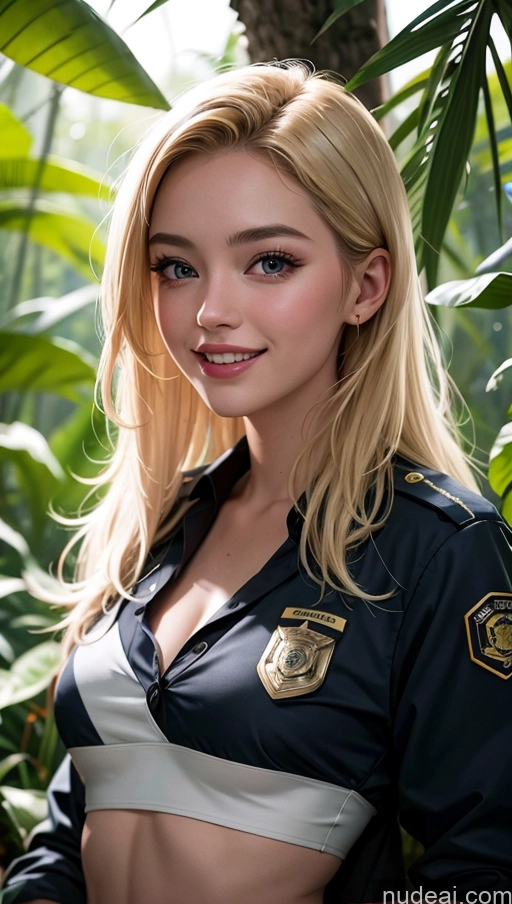 related ai porn images free for 18 Happy Blonde Slicked Chinese Jungle Police