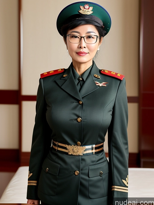 related ai porn images free for Woman Small Tits Busty Perfect Boobs Glasses 60s Chinese Military