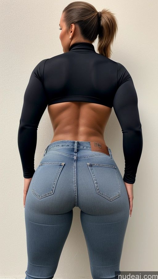 related ai porn images free for Athlete Big Ass Big Hips Jeans Ponytail