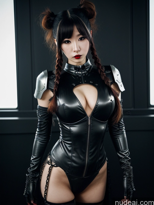 related ai porn images free for Pubic Hair Short Seductive Serious Pigtails Korean Goth Fantasy Armor Cyborg