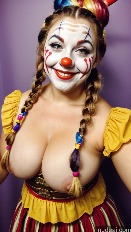 related ai porn images free for Short Swedish Viking Chubby Busty Braided Happy Clown