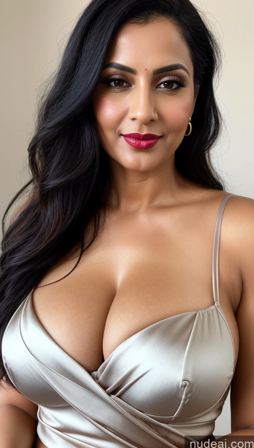 related ai porn images free for Woman One Detailed Lipstick 40s Sari Cleavage Busty Black Hair Beautiful Perfect Boobs Close-up View White Slicked