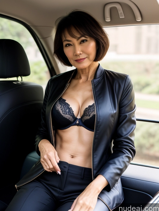 related ai porn images free for Milf Perfect Boobs Beautiful Perfect Body Short Hair 70s Chinese Car Bra Jacket Professor Stylish Suit Cleavage Detailed Sexy Face