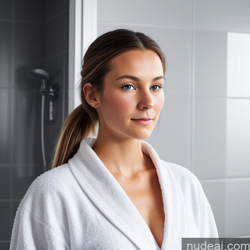 related ai porn images free for Woman Short Black Hair 3d Bathroom Detailed Bathrobe Front View Scandinavian One 18 Ponytail