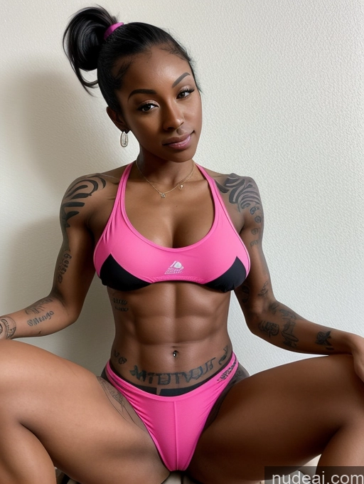 related ai porn images free for Short Skinny Ponytail 18 Tattoos Dark Skin Beautiful Perfect Boobs Big Ass Muscular Spreading Legs Front View Cosplay