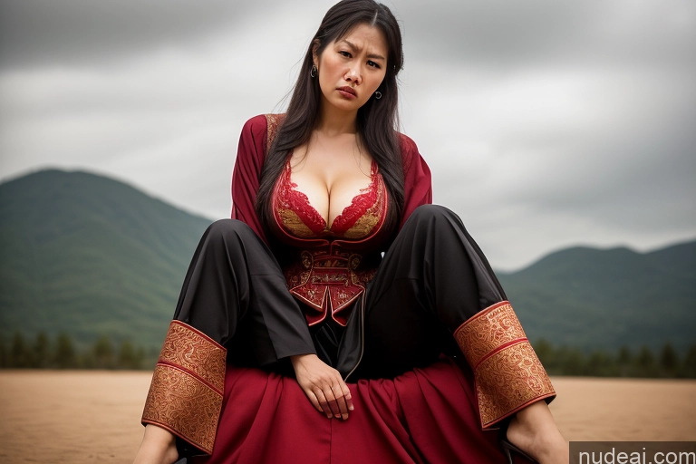 related ai porn images free for One Busty Long Legs Serious Angry Straight Chinese Medieval Traditional 50s