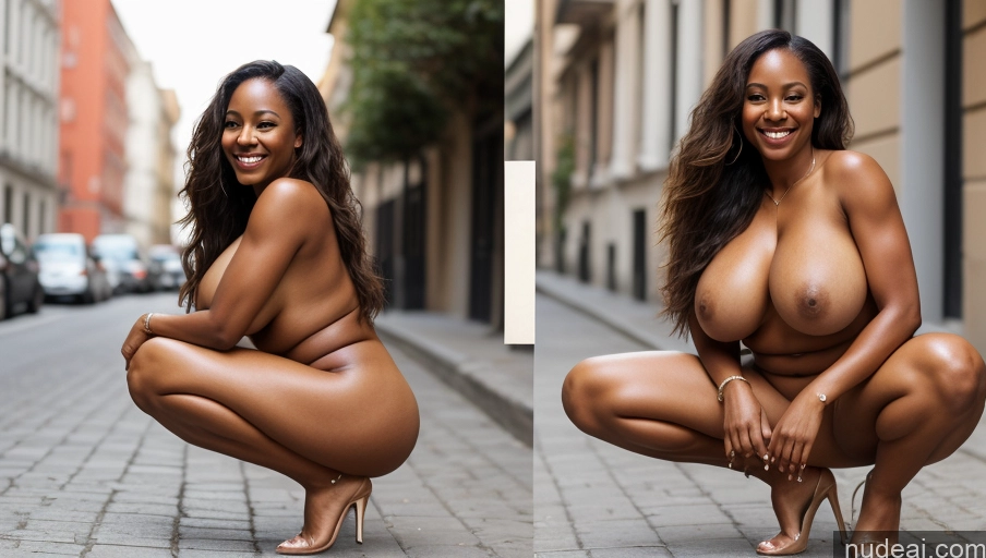 related ai porn images free for African Woman One Huge Boobs Big Ass Thick Big Hips Tanned Skin 40s Happy Blonde Long Hair Skin Detail (beta) Street Front View Nude Squatting