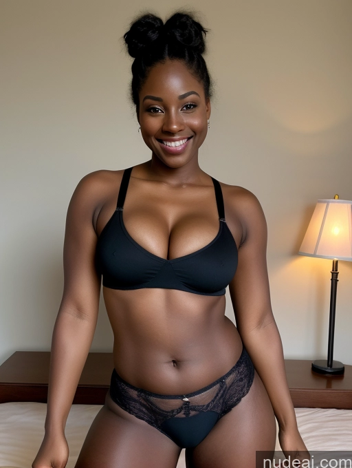 related ai porn images free for Thick Short Pubic Hair Dark Skin 20s Happy Seductive Pigtails Black Panties Crop Top Cleavage Dark Fantasy