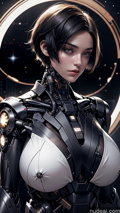 related ai porn images free for Tanned Skin Huge Sagging Breasts Pubic Hair Hairy Women Alternative Busty Short Hair Laughing Cyborg Jewelry Small Tits Sci-fi Armor Stargazing Futuristicbot V2