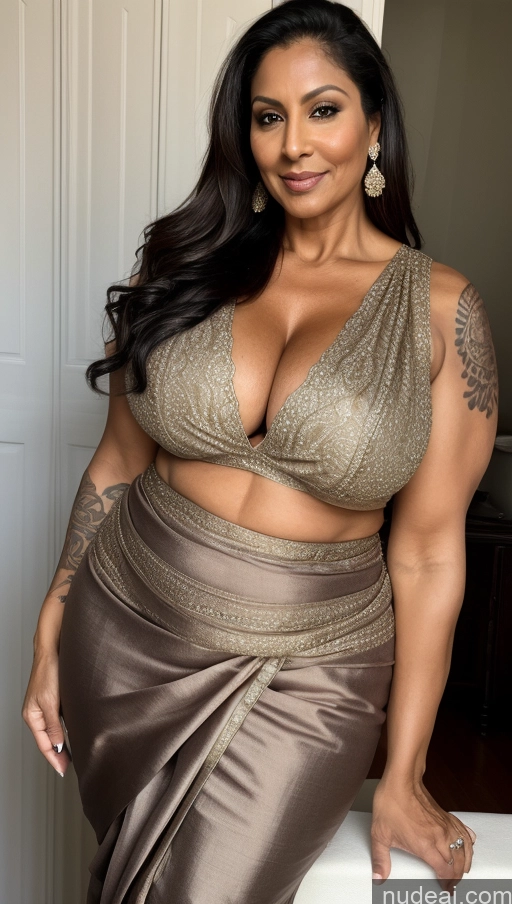 related ai porn images free for Milf Huge Boobs Beautiful Tattoos Muscular Big Ass Thick Fat Big Hips Tall Dark Skin 60s Straight Latina Dark Fantasy Lake Front View Blouse Sari Cleavage Brunette