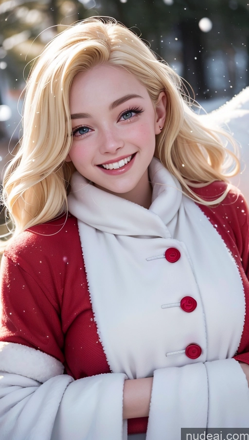 related ai porn images free for 18 Happy Slicked Santa Blonde Snow