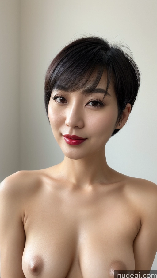 related ai porn images free for Woman One Small Tits Beautiful Lipstick 30s Black Hair Short Hair Close-up View Detailed Korean