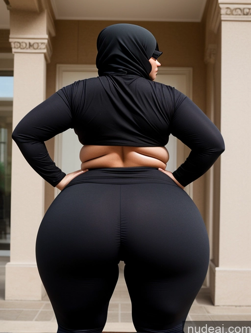 related ai porn images free for Woman Busty Huge Boobs Big Ass Thick Chubby Fat Big Hips Back View Bending Over Niqab