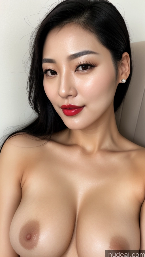 related ai porn images free for Woman One Beautiful Lipstick 30s Black Hair Close-up View Detailed Perfect Boobs Slicked Korean