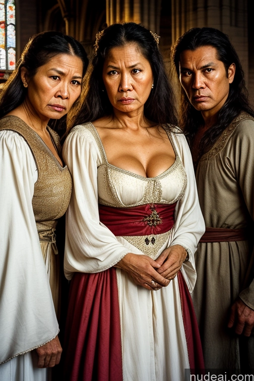 related ai porn images free for Several 70s Serious Angry Straight Filipina Church Medieval Traditional Tribal Milf Cleavage