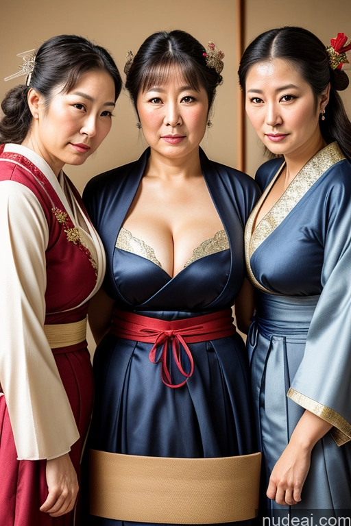 related ai porn images free for Several Japanese Medieval Traditional Woman Fat Cleavage 60s