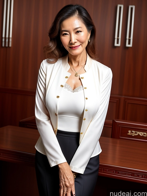 related ai porn images free for Woman Perfect Boobs Beautiful Perfect Body 70s Chinese Blouse Bra Jacket Professor Stylish Suit Detailed