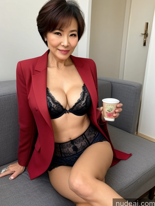 related ai porn images free for Milf Two Perfect Boobs Beautiful Perfect Body 70s Pixie Chinese Party Bra High Heels Jacket Professor Secretary Stylish Suit Cleavage Detailed Sexy Face