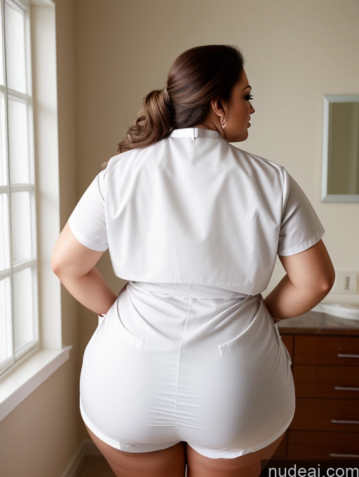 related ai porn images free for Model Busty Huge Boobs Big Ass Thick Chubby Fat Big Hips Back View Nurse