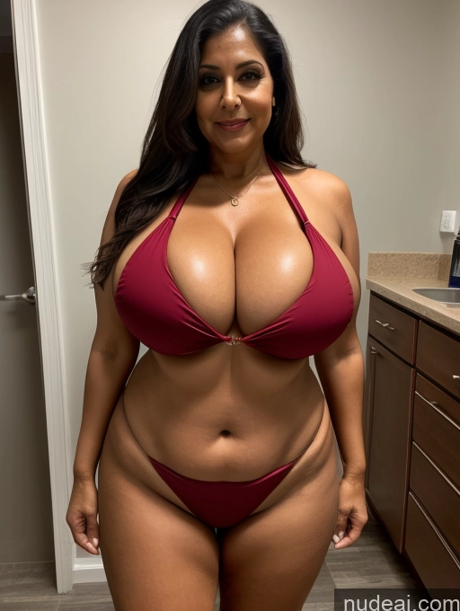 related ai porn images free for Milf One Busty Huge Boobs Thick Tanned Skin Front View Microkini Thong Indian 80s Vampire Doctor Lab Coat