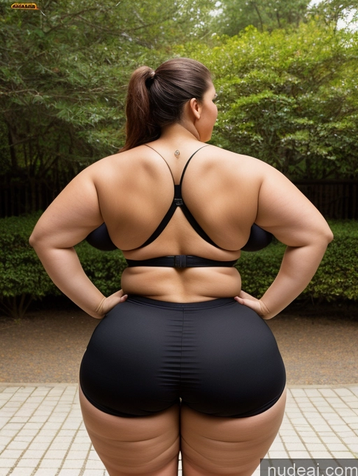 related ai porn images free for Woman Busty Huge Boobs Big Ass Thick Chubby Fat Big Hips Back View Bending Over Martial Arts