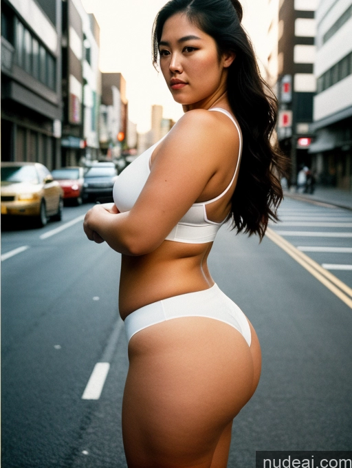 related ai porn images free for Model Big Ass Chubby Fat Big Hips 20s Sexy Face Long Hair Japanese Side View Dark Lighting Detailed Vintage T-pose Sports Street