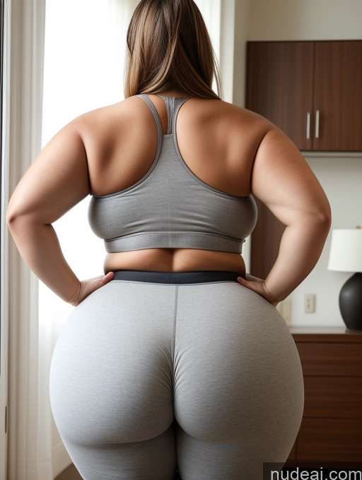 related ai porn images free for Woman Busty Huge Boobs Big Ass Thick Chubby Fat Big Hips Back View Bending Over Crop Top