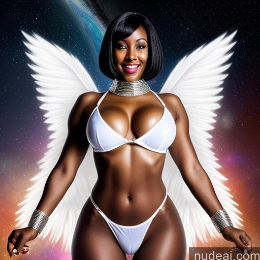 related ai porn images free for Perfect Body 30s Angel Partially Nude Science Fiction Style Superheroine Powering Up Perfect Boobs Small Tits Hell Transparent Laughing Ahegao Sexy Face African Short Hair White Hair Happy Space Suit Diamond Jewelry Busty Small Ass