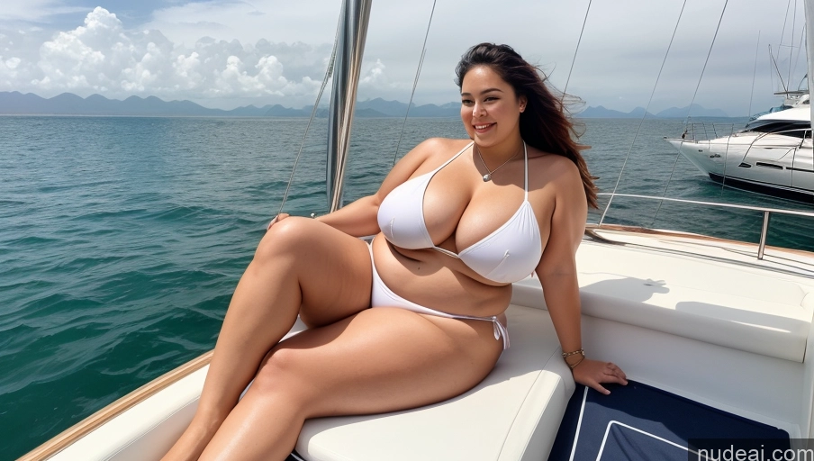 related ai porn images free for Woman Huge Boobs Big Ass Thick Big Hips 30s Yacht Bikini Full Frontal Brunette Thai Chubby Short Straight